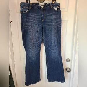 Phat Fashion's Silver Label Woman's Blue Jeans,  Size: 22 Color: Blue